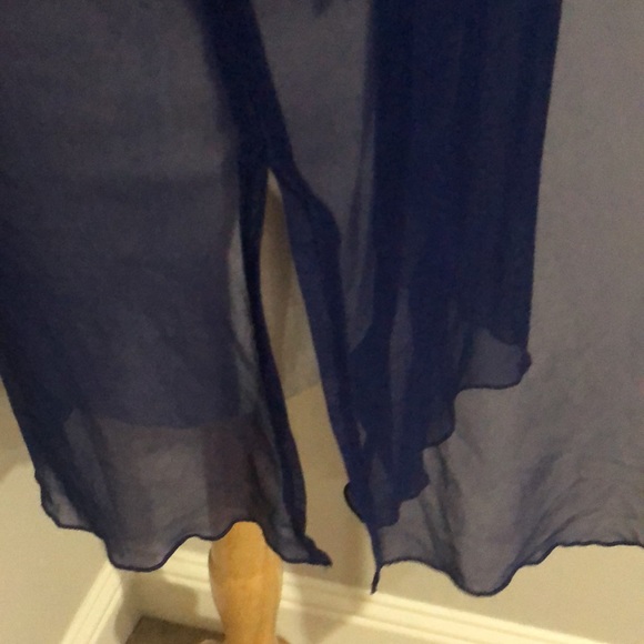 Frederick’s of Hollywood sheer blue robe, size L - Picture 10 of 14